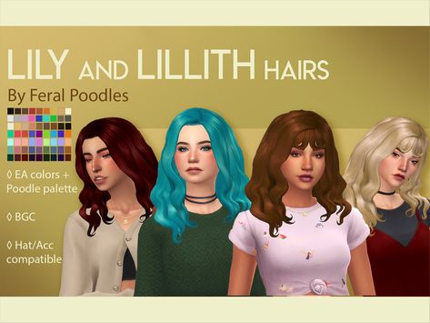 Sims Cc Maxis Match, Sims 4 Maxis Match Hair, Cabelos The Sims 4, Lola Hair, Maxis Match Hair, Sims 4 Female Hair, Olive Hair, Poodle Hair, Hair Fringe