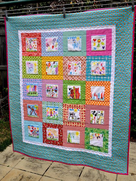 Classroom Quilt Project For Kids, Auction Ideas For Kids Class Projects, Classroom Quilt, School Auction Class Projects, Teacher Quilt, Class Quilt, Year End Teacher Gifts, School Auction Projects, Class Auction Projects