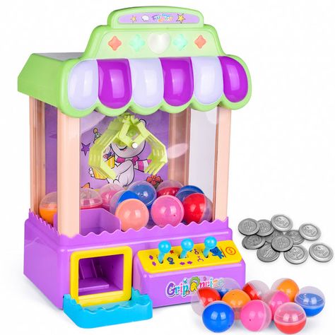 Toy Claw Machine, Mini Claw Machine, Lps Dog, Ariel Doll, Frozen Kids, Trendy Toys, Diy Tech, Chelsea Doll, Claw Machine