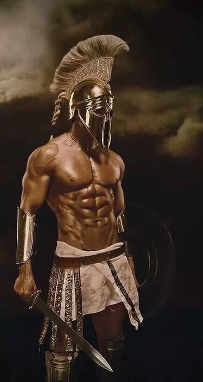 Nope, I did not steal your cookies, but you're welcome to search me for them. Imperiul Roman, Spartan Tattoo, Greek Warrior, Spartan Warrior, Male Character, Foto Tips, Fantasy Warrior, Greek Gods, Ancient Greece