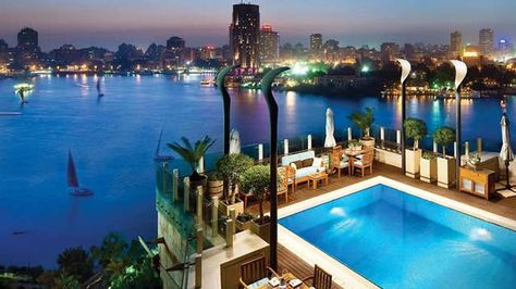 Cairo Hotel, Kempinski Hotel, Sea Resort, Best Rooftop Bars, Egypt Tours, Cruise Holidays, Egypt Travel, Marriott Hotels, Rooftop Pool