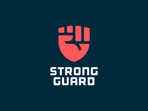 Fist + Shield fist ui design logomark illustration identity mark symbol logo guard crest power strength strong shield logo hand logo shield hand Charity Logo, Awesome Logos, Desain Merek, Hand Ideas, Logo Shield, Logo Animal, Type Logo, Inspiration Logo Design, Logo Hand