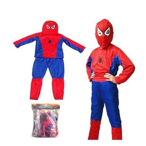 The Kids Will Love This! Children's Spiderman Outfit Costume for just $5.32! - http://www.rakinginthesavings.com/the-kids-will-love-this-childrens-spiderman-outfit-costume-for-just-5-32/ Spiderman Halloween Costume, Kids Spiderman Costume, Super Hero Capes For Kids, Red And Black Spider, Spiderman Outfit, Image Spiderman, Spiderman Kids, Baby Kostüm, Spiderman Costume