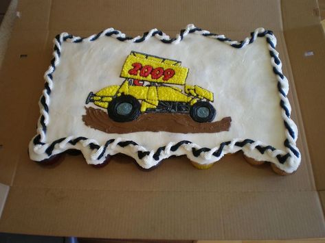 Car Cupcake Cake, Cars Cupcakes, Sprint Car, Cars Birthday Parties, Kid Friendly Travel Destinations, Sprint Cars, Kid Friendly Trips, Cupcake Cake, Cars Birthday