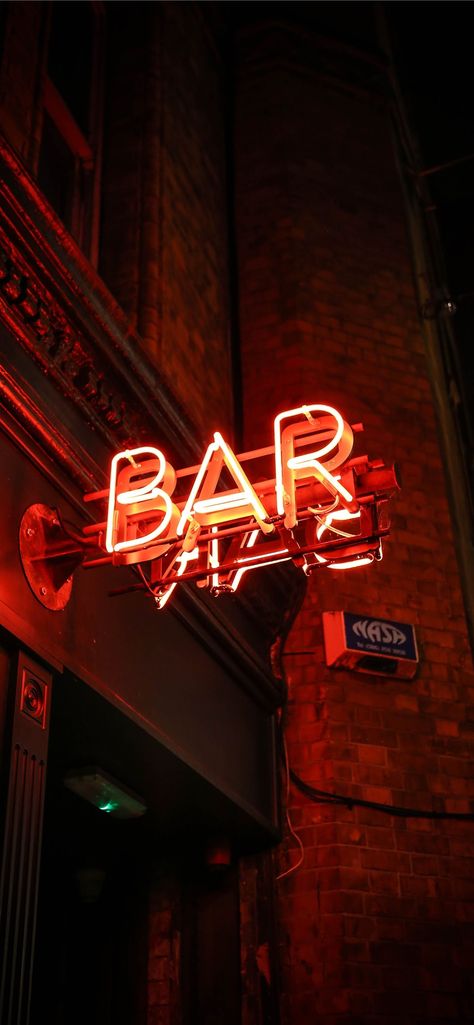 red light district #redlightdistrict Speakeasy Wallpaper, Red Aesthetic Grunge, Blue Aesthetic Dark, Ig Highlights, Red Bar, Best Rooftop Bars, Wallpapers Android, Neon Wallpaper, Orange Aesthetic