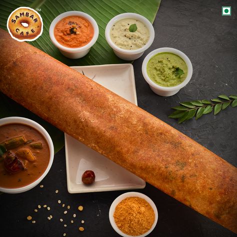 Ghee Roast Dosa, Podi Dosa, Ghee Roast, South Indian Food, Ghee, Traditional Food, Relish, Cafe, Restaurant