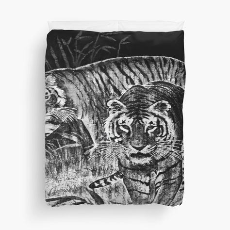 Machine washable duvet cover with edge-to-edge print on one side and white on back. Soft and breathable 100% polyester top and 50% cotton blend back. Available in twin, queen, king sizes. Note: duvet insert not included. This is the Mexican tiger blanket or cobija San Marcos, Cobija de tigres mask, Colcha de Tigres Face mask, Cobertor de tigres face mask, Guadalupe face mask, Mexico facemask, Mexican Tiger Mask, tiger king, los tigres del norte Tiger Blanket, Tiger Mask, Mexican Blanket, Tiger King, Duvet Cover Design, Polyester Top, Duvet Insert, Top Artists, Anime Drawings