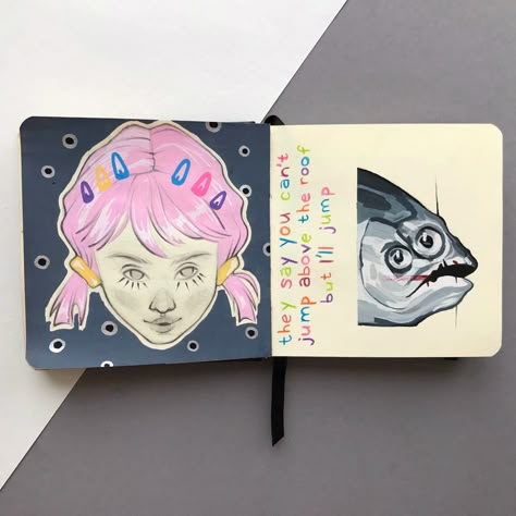 Diana Instagram, Square Sketchbook, A Level Art Sketchbook, Arte Punk, Sketchbook Journal, Sketchbook Inspo, Art Corner, Sketchbook Art Journal, Art Diary