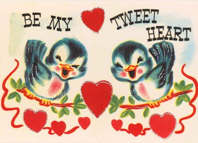 vintage valentines. Valentine Images, Vintage Valentine Cards, Valentines Art, Retro Valentines, Vintage Valentine, My Funny Valentine, Blue Birds, Saint Valentine, Vintage Greeting Cards