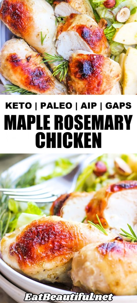 Chicken Recipes One Pan, Aip Chicken Recipes, Easy Dinner Recipes Gluten Free, Dinner Recipes Gluten Free, Aip Chicken, Dinner Paleo, Eat Beautiful, Autoimmune Recipes, Beautiful Recipes