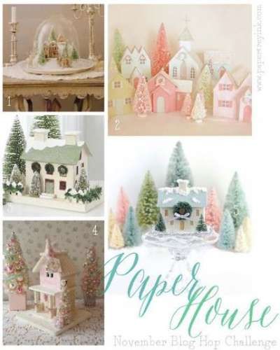 Paper House Template, Putz House, Diy Christmas Village, House Template, Christmas Village Houses, Paper House, Glitter Houses, Capture The Moment, Cardboard House