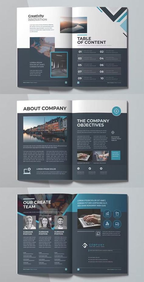 Company Profile Brochure Design AI, EPS Broucher Ideas Design, Architecture Company Profile, Company Profile Design Creative, Company Profile Design Layout, A4 Brochure Design, Booklet Design Layout, Company Brochure Design, Book Design Templates, Company Profile Design Templates