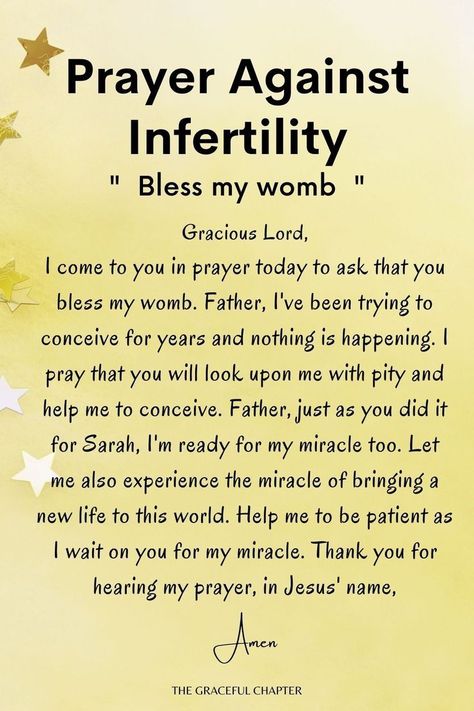 Fertility Prayer Trying To Conceive, Prayers For Conceiving, Prayer To Get Pregnant, Fertility Prayer, Fertility Quotes, Pregnancy Prayer, Prayer For My Marriage, The Graceful Chapter, Fertility Tracking