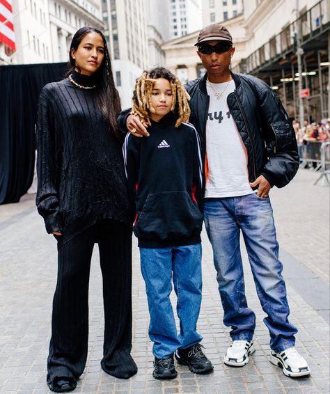 Pharrell Williams Wife, Pharrell Williams Style, Balenciaga Track Outfit, Helen Lasichanh, Adidas Collaboration, Track Outfits, Balenciaga Track 2, Style Balenciaga, Adidas Pharrell Williams