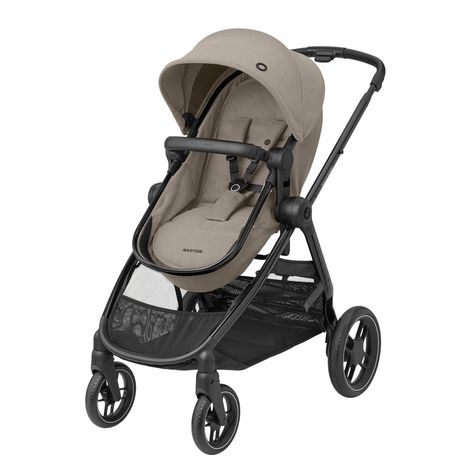 Maxi-Cosi Zelia 3 Luxe 2-in-1 Pushchair, Reversible seat, One-Hand fold, Suitable from Birth Until Approx 4 Years, 0-22 kg, Twillic Truffle : Amazon.co.uk: Baby Products Newborn Bassinet, Intuitive Design, Prams And Pushchairs, Nature Baby Shower, Maxi Cosi, Baby List, Cool Baby, Changing Bag, Travel System