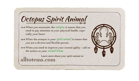 Discover your spirit animal: Learn more about octopus symbolism, the traits of the octopus totem, and encounters and dreams mean for your life. Lion Meaning, Moth Symbolism, Lion Spirit Animal, Wolf Symbolism, Animal Totem Spirit Guides, Bird Totem, Spirit Animal Meaning, Animal Meanings, Spirit Animal Totem