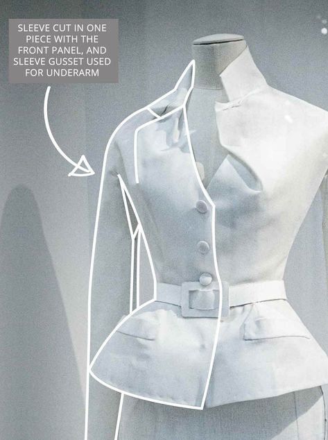 Dior Bar, Dior Toile, Dior Pattern, Bar Jacket, Dior New Look, Fashion Draping, Couture 2015, Dior Dress, Conceptual Fashion