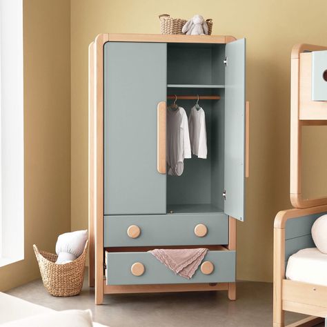 Wardrobe Kids Room, Kids Room Wardrobe Design, Kids Wardrobe Design, Kids Furniture Design, Drawers Design, Baby Wardrobe, Beach Furniture, Cool Kids Bedrooms, Modern Kids Bedroom