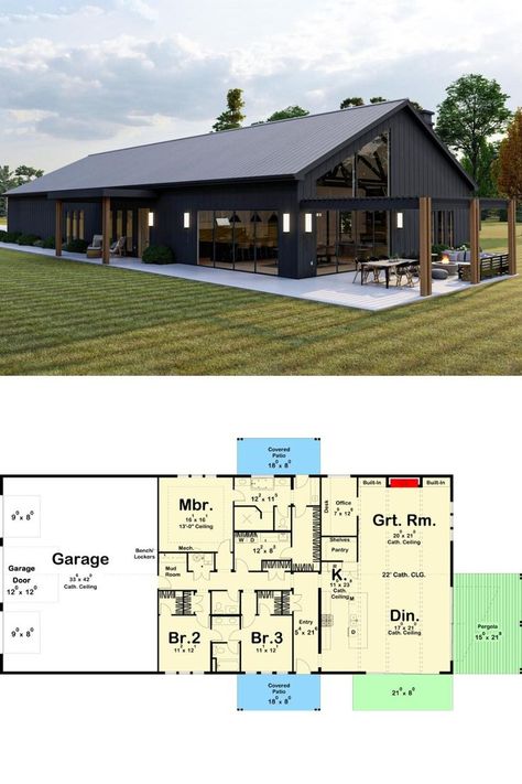 Neutral Barndominium, 40x60 Barndominium Floor Plans With Shop, Bardominum Ideas Floor Plans With Shop, U Shaped Barndominium, Mountain Barndominium Ideas, Rectangle Barndominium Floor Plans, Barnodium Floor Plans With Shop, Shopdominium Floor Plans, Basic Barndominium Floor Plans