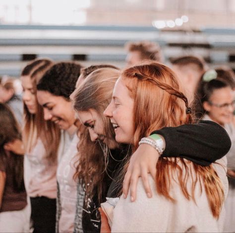 Church Girl Aesthetic, Christian Friendship, Jesus Saves Bro, Friendship Photography, Student Ministry, Church Camp, Christian Relationships, Christian Friends, Joy Of The Lord