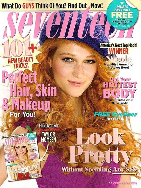 Seventeen Magazine 90s, 2000s Fashion Magazine, Seventeen Magazine Covers, Nicole Fox, Magazine Cover Layout, 2000s Magazines, Magazine Cover Ideas, Magazine Design Cover, Yearbook Covers