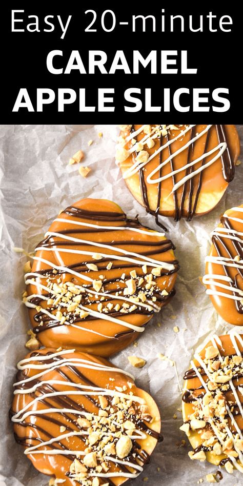 Candy Apples Caramel, Recipe For Caramel, Caramel Apple Slices, Apple Slice Recipe, Chocolate Caramel Apples, Apple Ideas, Cafe Recipes, Caramel Apples Recipe, Fruit Bouquet