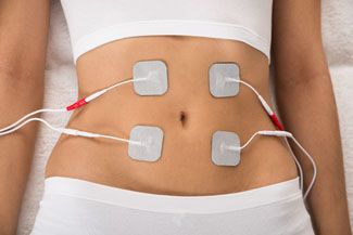 The Shocking Truth About Electrical Muscle Stimulation (EMS) To Build Muscle And Burn Fat - Burn The Fat Blog Tens Unit Placement, Therapy Offices, Electrical Muscle Stimulation, Physical Therapy School, Electric Muscle Stimulator, Tens Machine, Inch Loss, Tens Ems, Muscle Atrophy