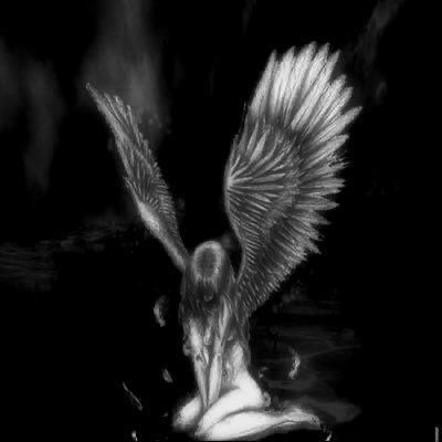 Dark Angelcore Aesthetic, Dark Angelcore, Arte Pulp, Angelcore Aesthetic, Y2k Profile Picture, Grunge Pictures, Goth Wallpaper, Angel Aesthetic, Gothic Aesthetic