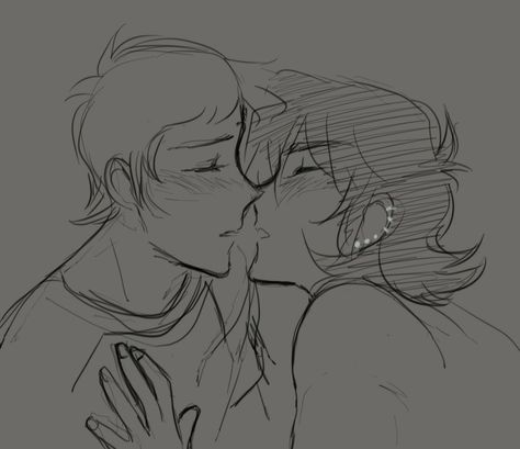 Almost kiss by artsyfartsywhatnot Almost Kissing Reference, Haggar Voltron, Coran Voltron, Matt Holt, Altean Lance, Kissing Drawing, Klance Fanart, Lance Mcclain, Form Voltron