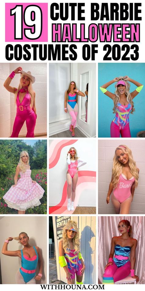 19 Insanely Cute Barbie Halloween Costumes of 2023 You Have to Get this Year Vet Barbie Costume, Skater Barbie Costume, Diy Workout Barbie Costume, Barbie Custom Outfits, Beach Barbie Costume, Work Out Barbie Costume, Barbie Workout Outfit, Diy Barbie Costume For Kids, Barbie Ideas Outfit