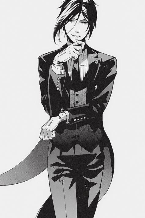 Sebastian Michaelis Sebastian Black Butler, Yes My Lord, Sebastian Ciel, Black Butler Sebastian, Anime Fairy Tail, Black Butler 3, Sebastian Michaelis, Black Butler Anime, Black Butler Kuroshitsuji