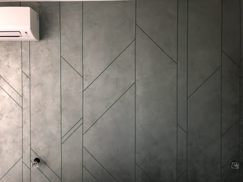 Cement Sheet Design For Wall, Cement Sheet Wall Interiors Living Room, Cement Sheet Design, Cement Sheet Wall Interiors, Cement Texture Wall Interiors, Groove Pattern On Wall Interior, Groove Pattern On Wall, Cement Sheet, Best Exterior House Paint