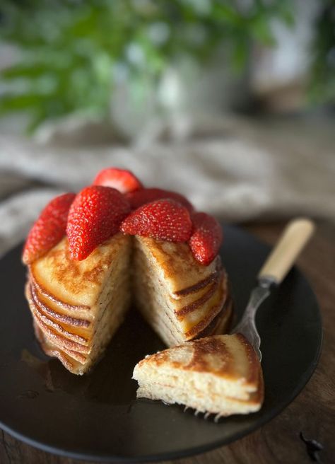 Cassava Pancakes, Crepe Pan, Milk Syrup, Cassava Flour, Healthy Lunchbox, Butter Oil, After School Snacks, School Snacks, Gluten Free Baking