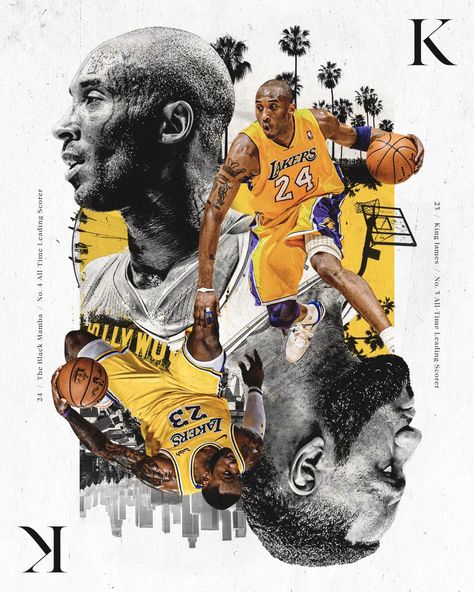 Kobe Bryant Poster, King Lebron James, Bryant Lakers, Kobe Bryant Family, Kobe Bryant Nba, Nba Basketball Art, Kobe Bryant Pictures, Kobe Bryant Black Mamba, Lakers Kobe Bryant