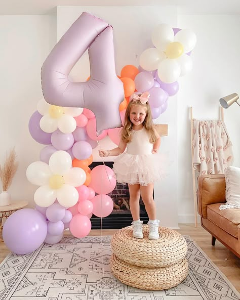 shop iloveplum tutus for little girls as seen on:@madison_mcclain 6 Yr Birthday Party Ideas, Fourever Young Birthday Party Girl, 4th Birthday Theme Girl, Four Ever Young Party Theme, Fourever Groovy Birthday Party, 4 Yr Birthday Ideas, Daisy Boho Birthday, 4th Birthday Party For Girls Theme, Fourever Groovy