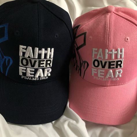 Set Of 2 Christian Hats Unisex (Nwt)For 1 Price $25 Faith Over Fear Jesus Hats, Christian Caps, Christian Girl Wallpaper, Christian Items, Christian Wishes, Christian Wear, Grace Wins, God Clothing, Mexican Style Dresses