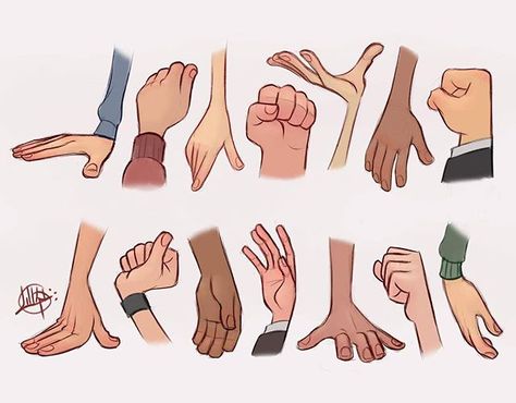 Hand practice for today's warm up! #hands #practice #sketches #warmup #luigilucarelli Hands Study, Luigi Lucarelli, Practice Sketches, Hand Practice, Hand Drawing Reference, Hand Reference, Drawing Style, Anatomy Reference, Cartoon Character Design