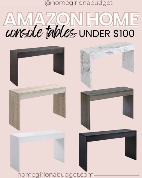 Convenience Concepts Northfield … curated on LTK Entryway Console Table Decorating, Black Console Table Decor, Black Entry Table, Ikea Console Table, Black Entryway Table, White Entryway Table, Simple Console Table, Entryway Table Modern, Low Console Table