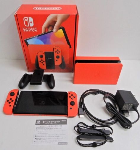 Check out Nintendo Switch OLED Special Limited RED Super Mario Edition, the latest item I added on eBay! #eBay #eBaySeller Nintendo Switch Oled, Retro Games, Video Game Console, Ebay Seller, Retro Gaming, Super Mario, Game Console, Nintendo Switch, Custom Color