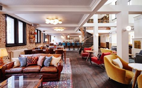 The Hoxton Hotel by Nicemakers, Amsterdam – Netherlands » Retail Design Blog Hoxton Hotel, Hotels In Amsterdam, Hotel Hoxton, The Hoxton, Hotel Safe, Canal House, W Hotel, Hotel Boutique, Soho House