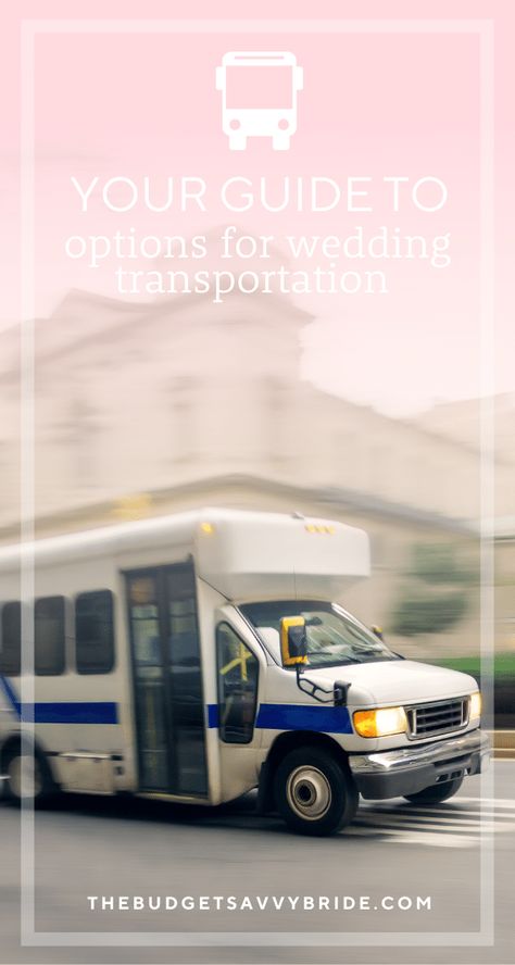 Let’s Talk About Wedding Transportation! Do you need to organize something for the wedding party, or your guests? Learn more about wedding transportation options in this post. City Wedding Venues, Wedding Transportation, Couples Book, Wedding Planning Advice, Wedding Planning Tips, Wedding Book, City Wedding, Budget Wedding, School Bus