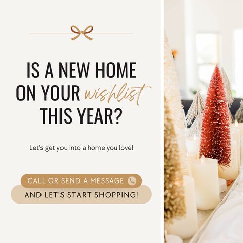 Is a new home on your wishlist this year? 🎁 Let's get you into a home you love! 😍 Call or send a message and let's start shopping! 📲 Brenda Ames, Broker, ABR, GRI, New Home Sales (832) 643-1458 brenda@bamesrealty.com Brenda Ames & Associates, LLC bamesrealty.com/ New Year New Home Real Estate, Real Estate December, New Year Real Estate, Inmobiliaria Ideas, Real Estate Marketing Design, Real Estate Office, Keller Williams Realty, Real Estate Sales, Real Estate Broker