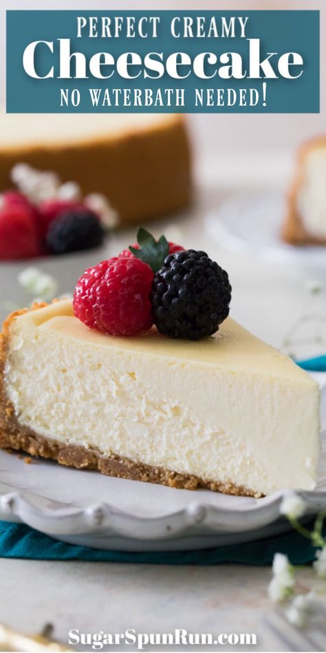 Best Cheesecake Recipe, Perfect Cheesecake Recipe, Perfect Cheesecake, Recipes Cheesecake, The Best Cheesecake, Recipe Cheesecake, Cheesecake Recipes Classic, Homemade Cheesecake, Brownie Desserts