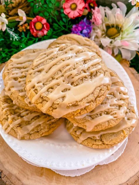 Gluten-free & Dairy-free Maple Cookies - Hope and Hummus Gluten Free Maple Pecan Cookies, Vegan Maple Cookies, Paleo Chocolate Zucchini Bread, Maple Cookies Recipe, Paleo Pumpkin Cookies, Dairy Free Cookie Recipe, Maple Cookies, Cinnamon Roll Bake, Chocolate Zucchini Bread