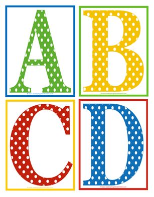 Polka Dot Letters Uppercase Letters - in primary colors come in 8 1/2 x 11 sheets. A sure way to dress up your classroom! Science Worksheets For Kindergarten, High School Bulletin Boards, Polka Dot Letters, Dot Letters, Kindergarten Language Arts, Scroll Saw Patterns Free, Cute Alphabet, Worksheets For Kindergarten, Class Theme