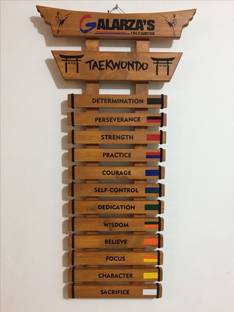 Taekwondo belt rack, 12 belts Taekwondo Belt Display, Karate Picture, Taekwondo Belt, Martial Arts Belt Display, Black Belt Taekwondo, Taekwondo Belts, Martial Arts Belts, Belt Rack, Belt Display