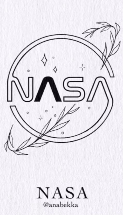 Nasa Drawings, Nasa Tattoo, Nasa Tattoo Ideas, Nasa Logo Printables Free, Nasa Badge, Berber Tattoo, Nasa Patch, Tupac, Nasa