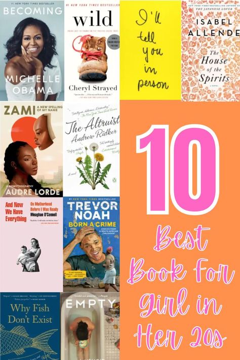 Here are the best for girl who are now 20 years old. Very very very recommended for thier. check the link .... Books For 20 Year Old Women, Cheryl Strayed, 20 Year Old, Audre Lorde, F1 News, Book Girl, 20 Years Old, 20 Years, New York Times