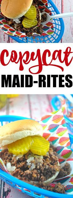 Iowa Maid Rites, Maidrites Recipe, Maid Rite Recipe, Maid Rites, Iowa Recipes, Maid Rite Sandwiches, Meat Sandwiches, Loose Meat Sandwiches, Loose Meat