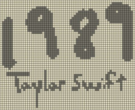 Alpha pattern #152713 | BraceletBook Crochet Graph Patterns Taylor Swift, Crochet Grid Taylor Swift, Taylor Swift Tapestry Crochet, Taylor Swift Alpha Pattern, Taylor Swift Pixel Art, Taylor Swift Crochet, Speak Now Alpha Pattern, Taylor Swift Album Alpha Pattern, Album Cover Alpha Pattern